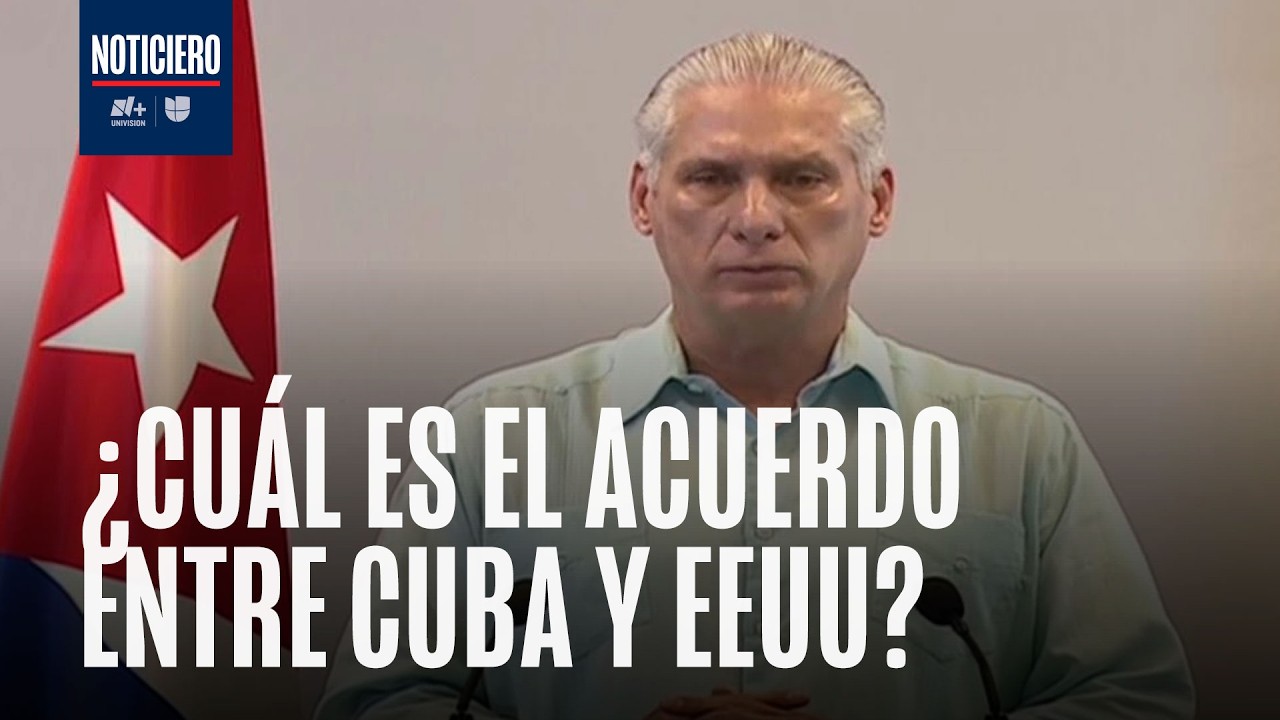Miguel Díaz-Canel confirma el inicio de conversaciones con Estados Unidos tras crisis energética