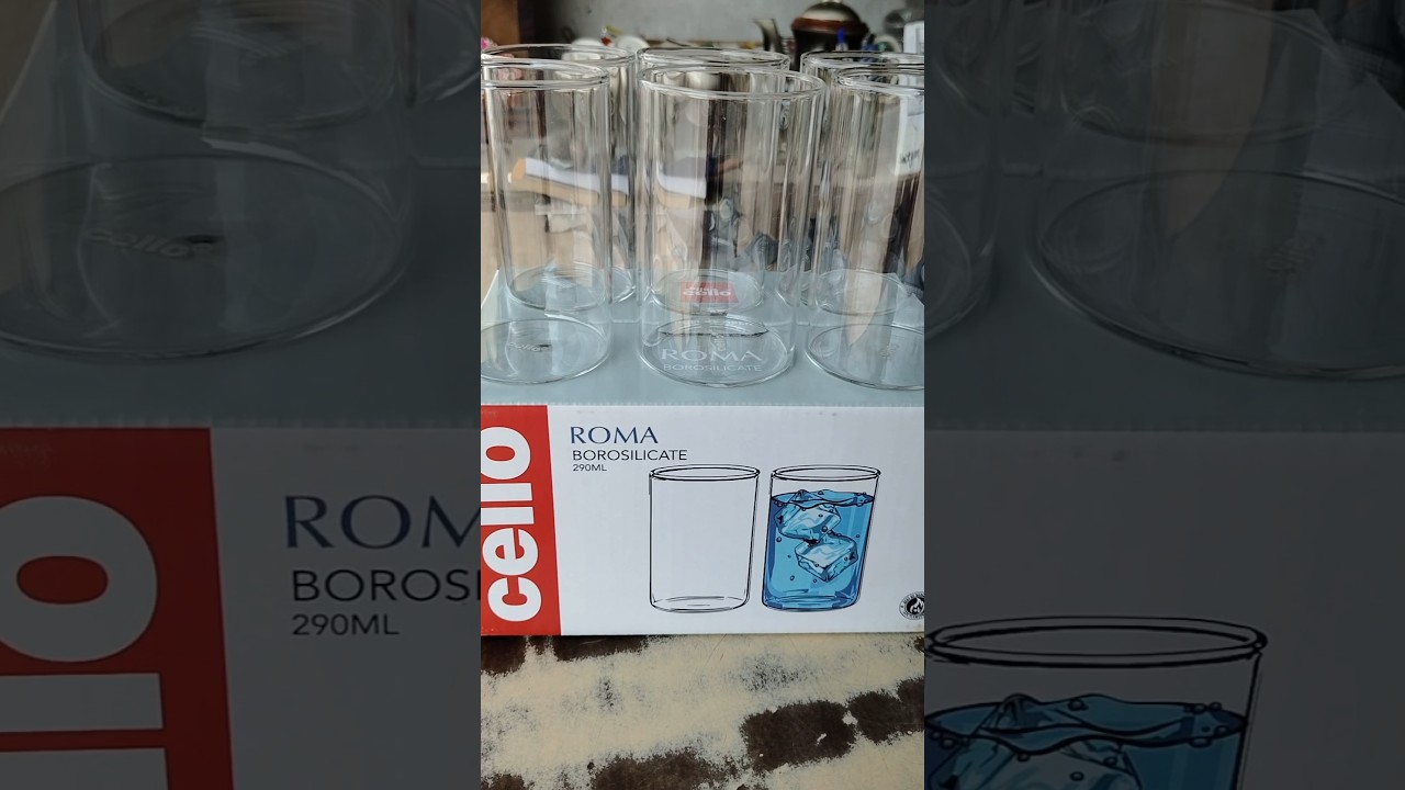 #celloglass #celloborosilglass #celloromaglass #glassware #romaglass #shorts #satyamsales #sidhari