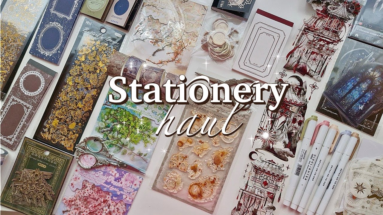 Stationery Haul ft JournalSay