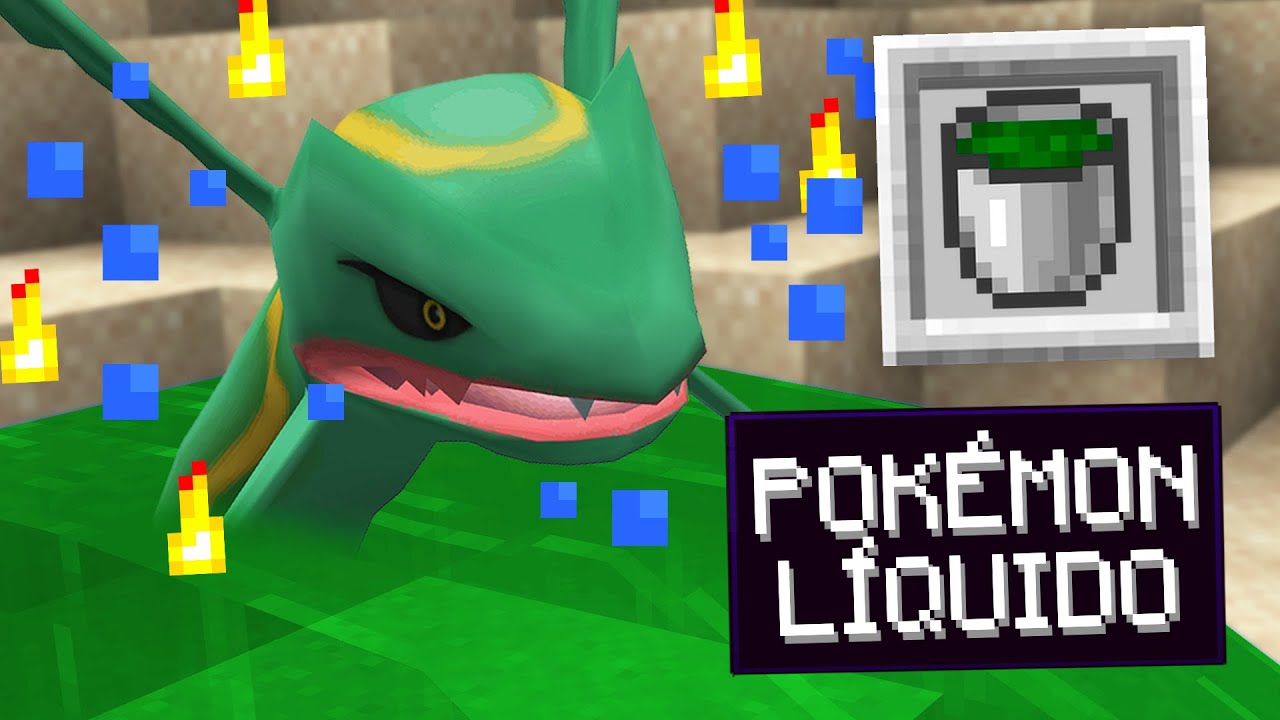 EU POSSO DERRETER OS POKÉMONS NO MINECRAFT PIXELMON