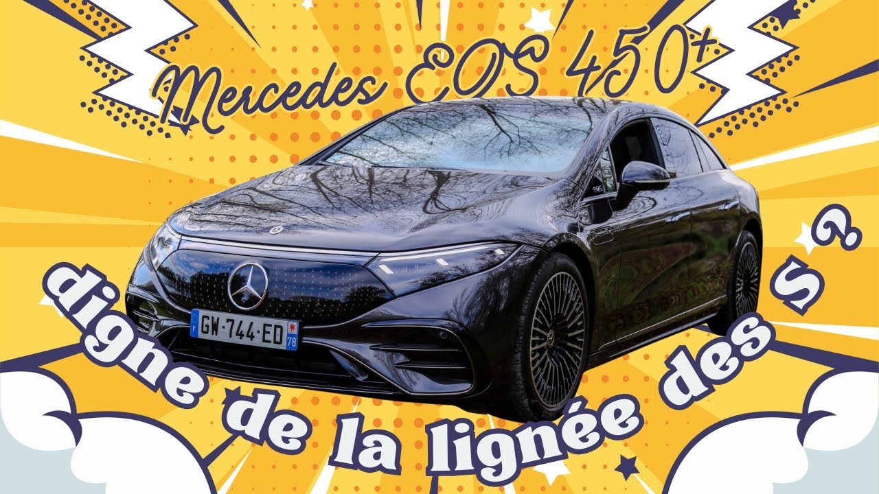 EQS 450+, la grande berline électrique de Mercedes est-elle digne du rang S ?