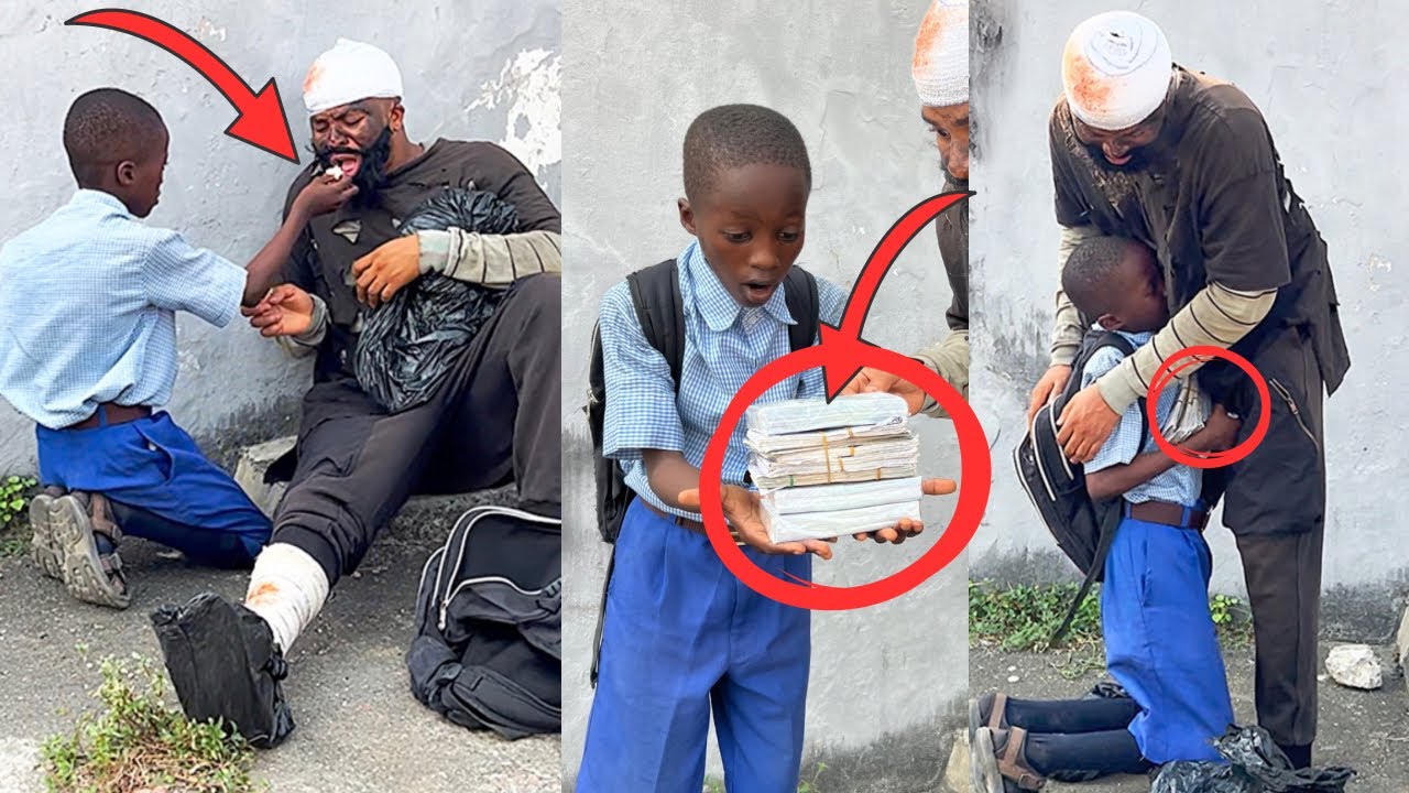SCHOOL KID WITH A HEART OF GOLD GETS AN UNEXPECTED REWARD 🥺❤️ #GoldenHeart #UnexpectedReward #usa