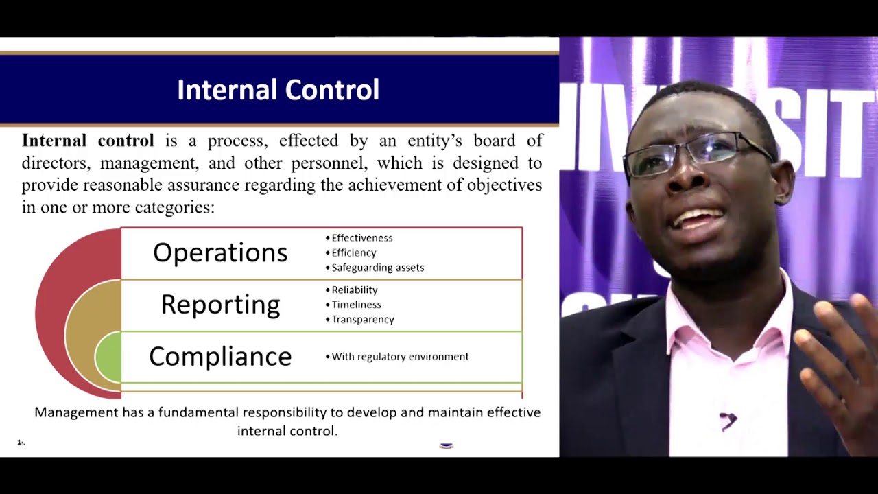 ACCT 304: Auditing - Session 6: Internal Auditing and Control