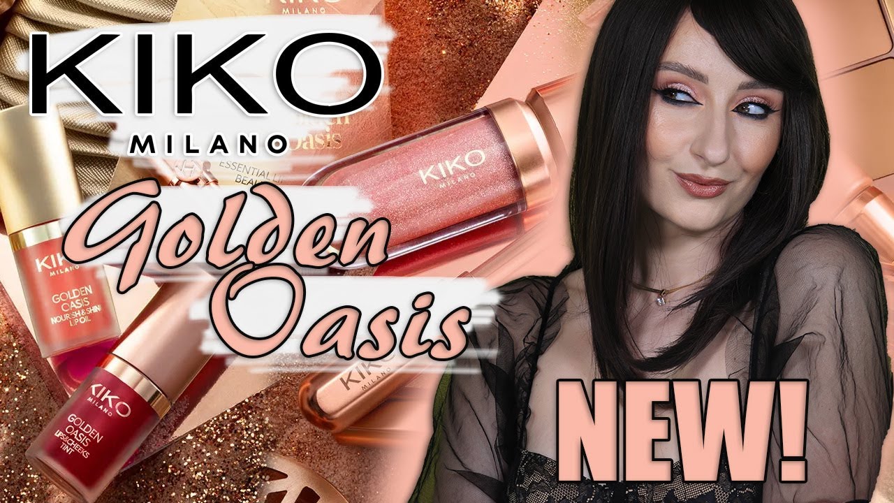 KIKO MILANO GOLDEN OASIS! New Limited Edition! Let's check it out 😉
