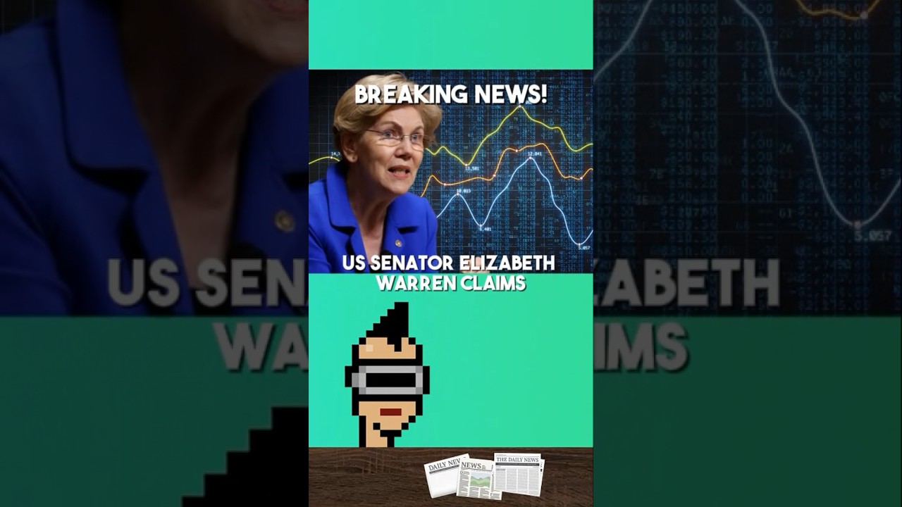 Elizabeth Warren claims #crypto as the leader in financial terrorism 🤯 #cryptocurrency #bitcoin