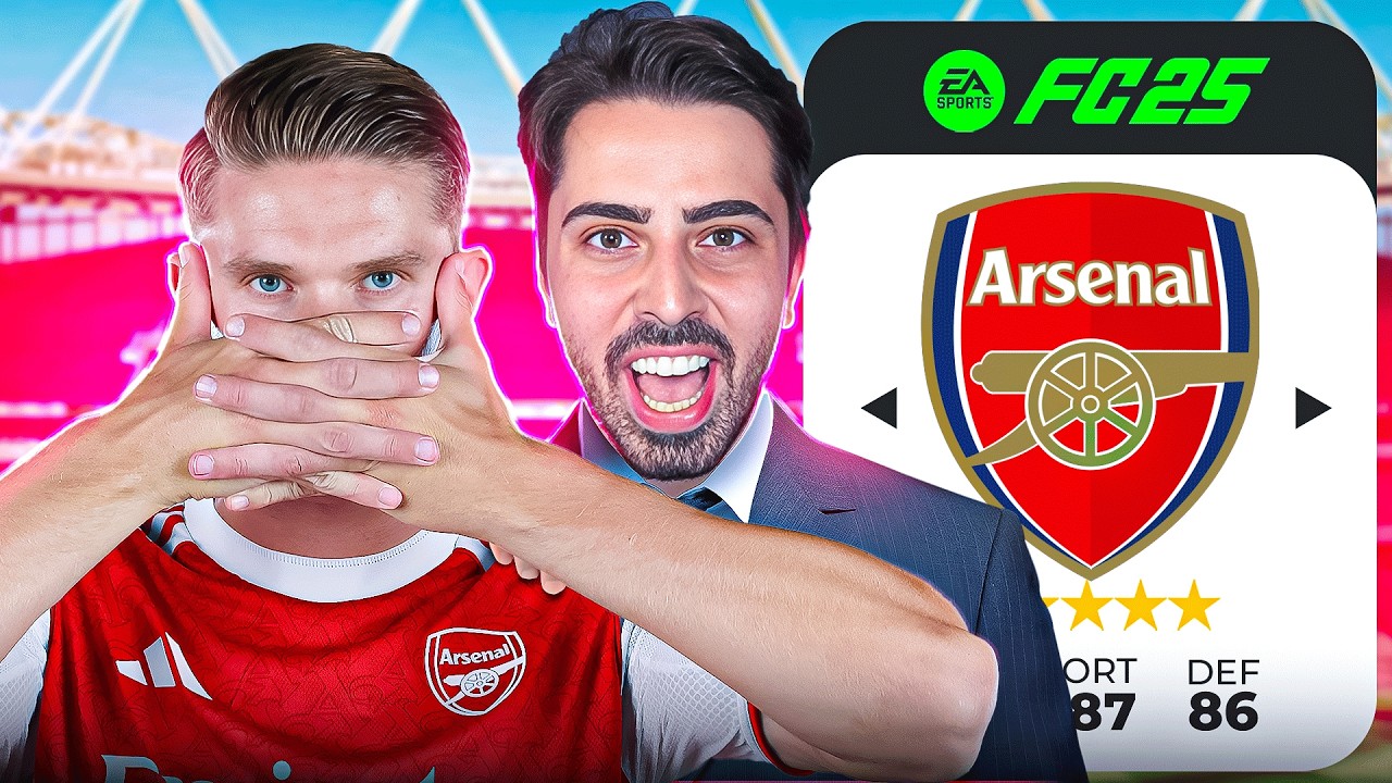 ARSENAL'I DÜZELTİYORUM // FC 25 ARSENAL REBUILD