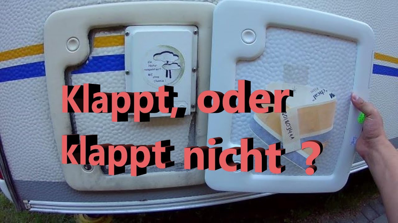 42 - Austausch der Thetford Serviceklappe, klebriges Thema