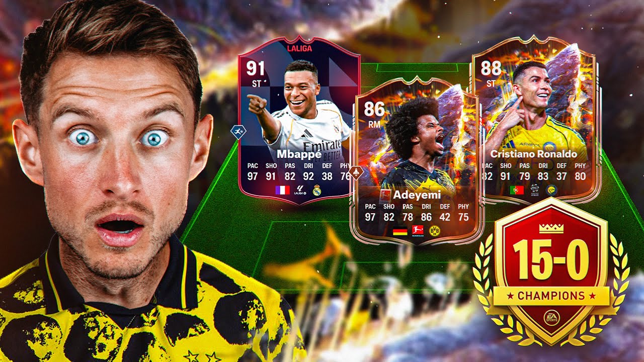 15-0 mit Mbappe POTM, CR7 & Adeyemi?!