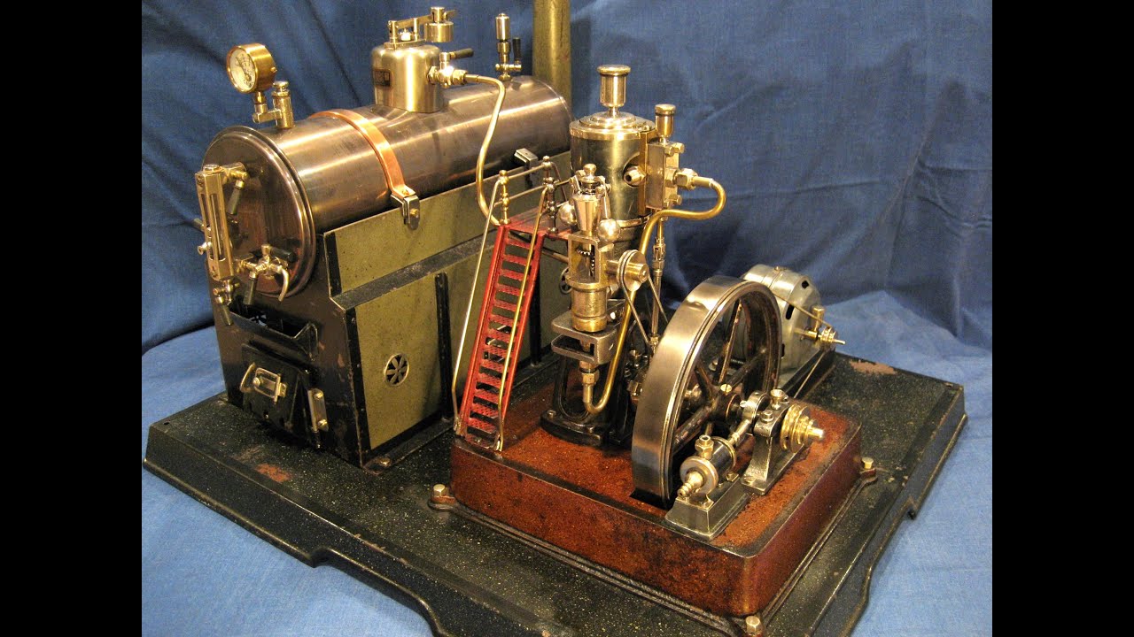 Marklin 4147/11/94  Dampfmaschine  Steam Engine Marine Type Model  ca1921  AfP  (pictures, videos)