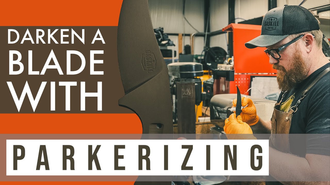 Darken a Blade with Parkerizing