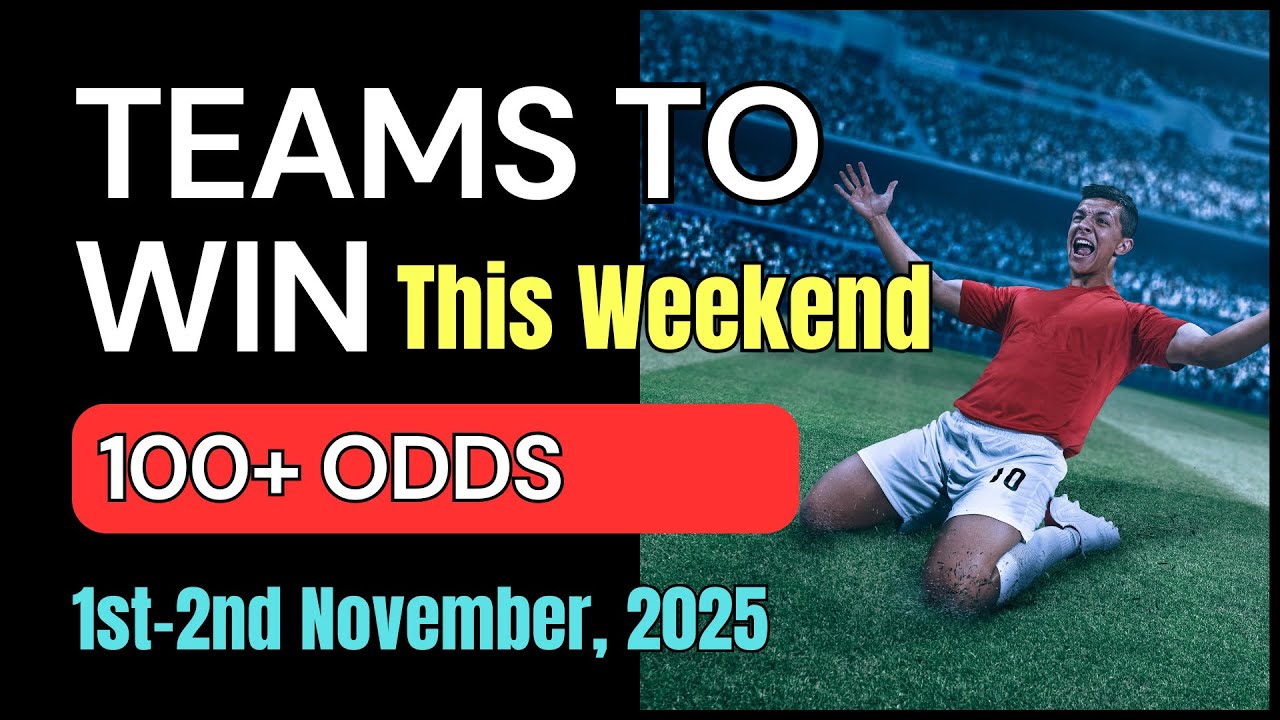 Football Betting Tips | HOME-AWAY WIN | 1st-2nd November 2025
