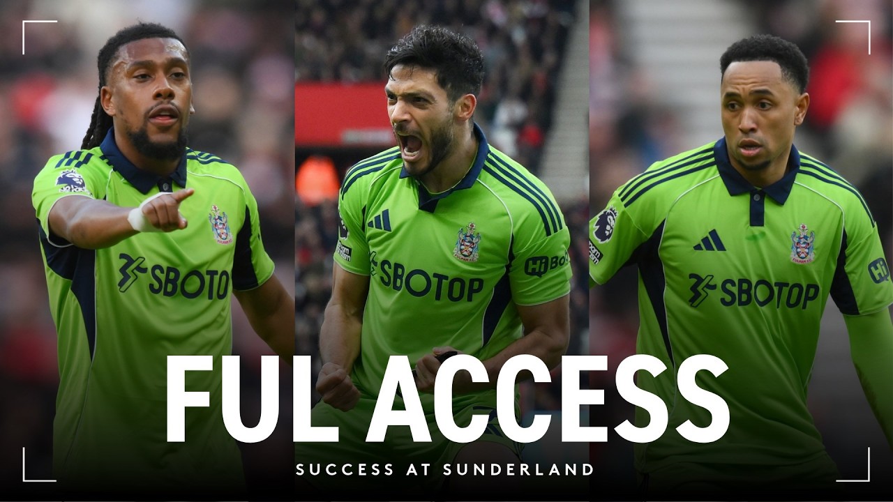 Pitchside for Fulham three-goal thriller 🎥 | FUL ACCESS | Behind-the-scenes at the Stadium of Light
