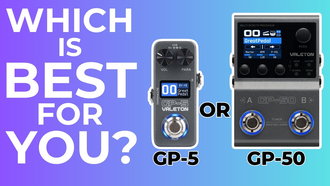 Valeton GP-5 vs GP-50 - Is the Upgrade ACTUALLY Worth it?