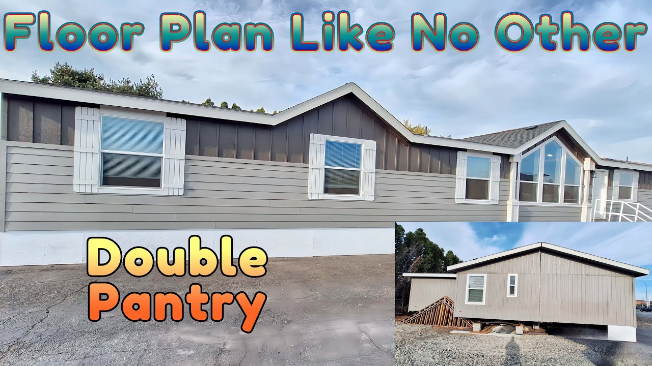 This is a floor plan like no other you have seen with 2 large pantry's