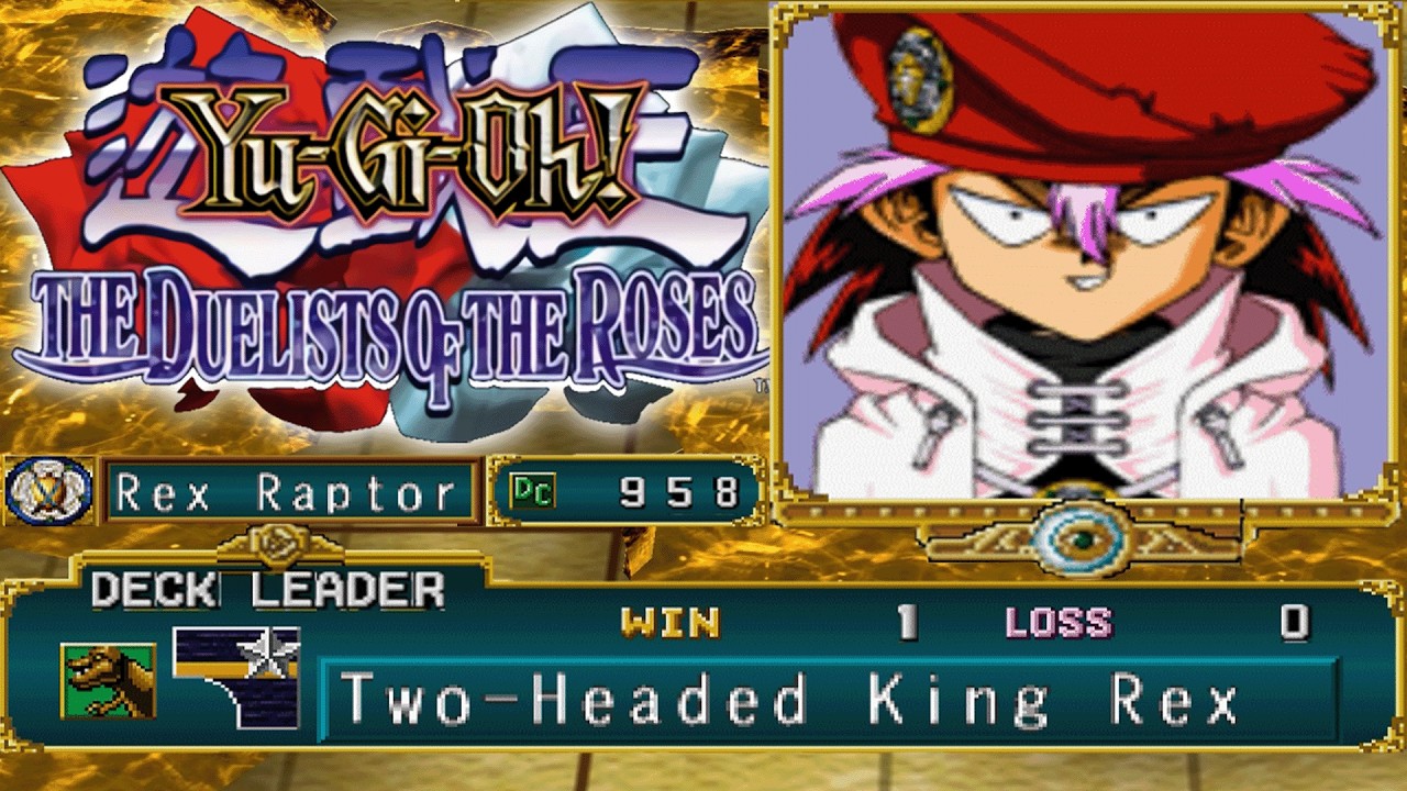 Rex Raptor Duel - Yu-Gi-Oh! The Duelists of the Roses [4K 60 FPS]