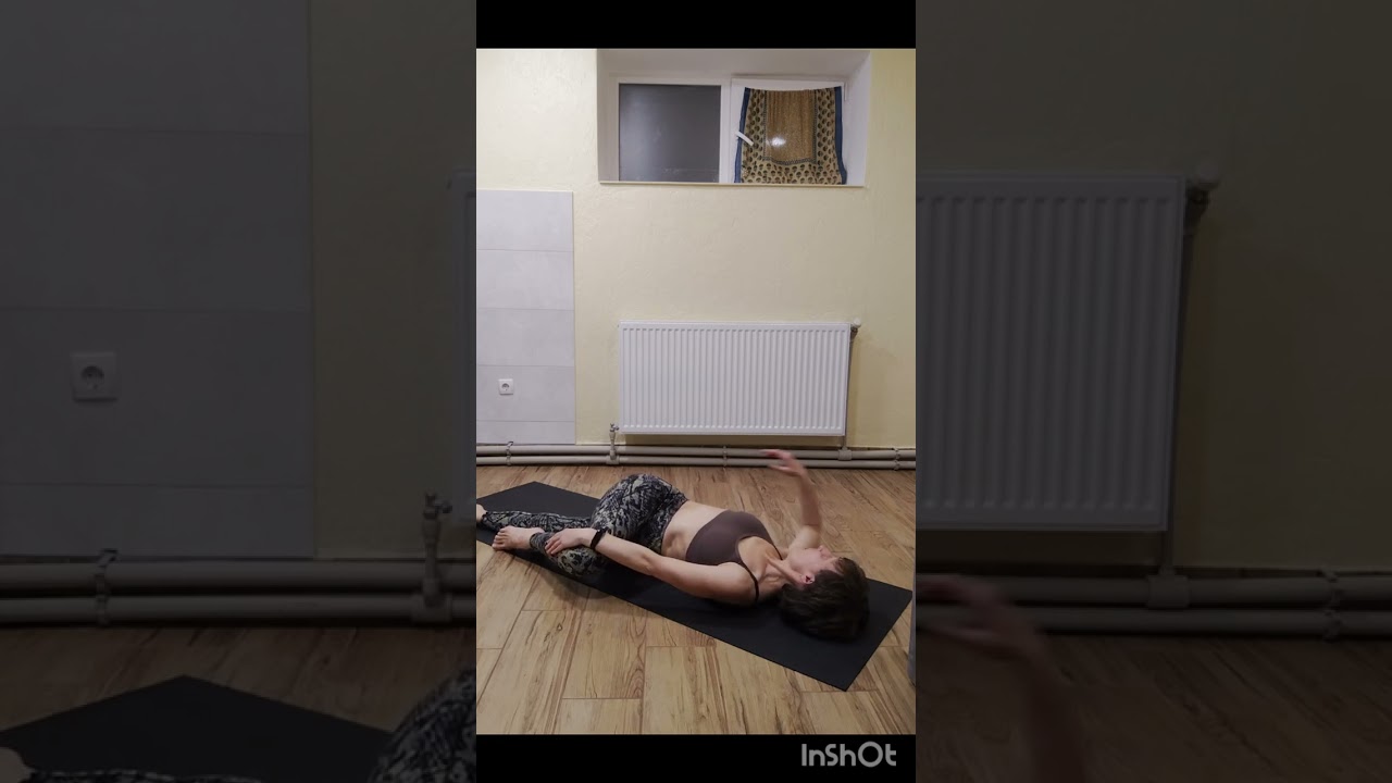 @Йога на допомогу українською.Покращення  рухливості поперекового відділу