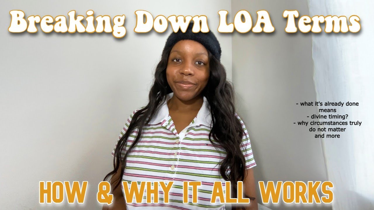 EXPLAINING THE MOST COMMON LOA CONCEPTS & LIMITATIONS | LAW OF ASSUMPTION | MANIFEST IT, FINESSE IT