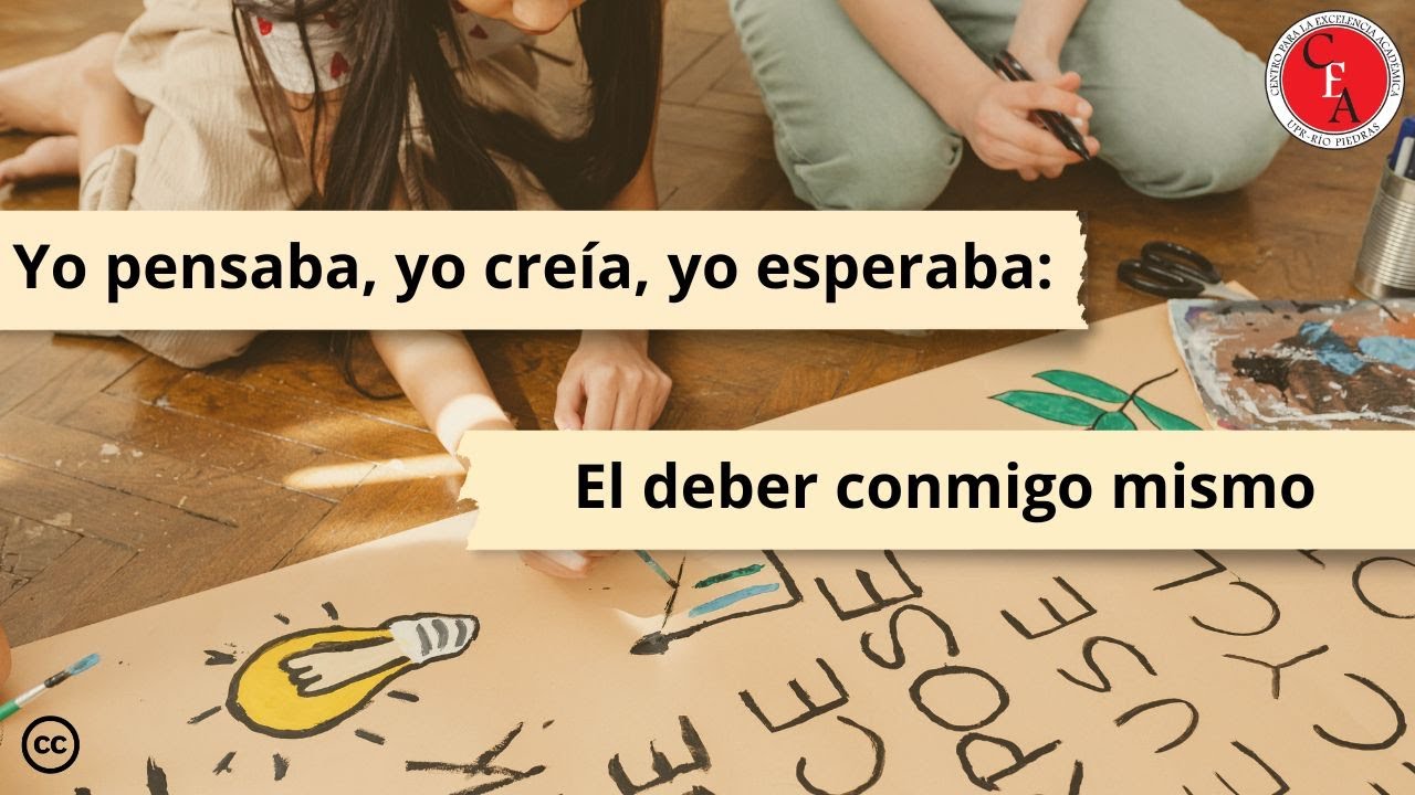 Yo pensaba, yo creía, yo esperaba El deber conmigo mismo (06/10/2025 S1)