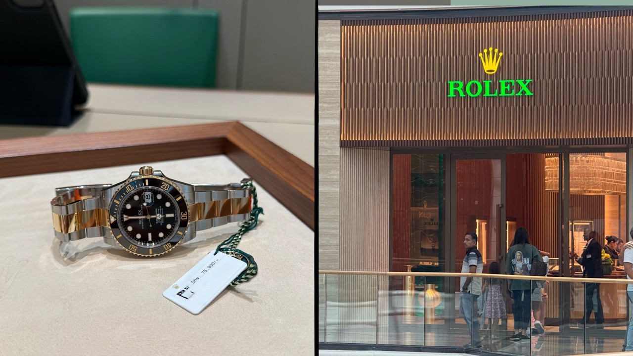 Rolex AD Watch Shopping Dubai 2026 and new Breitling Navitimer