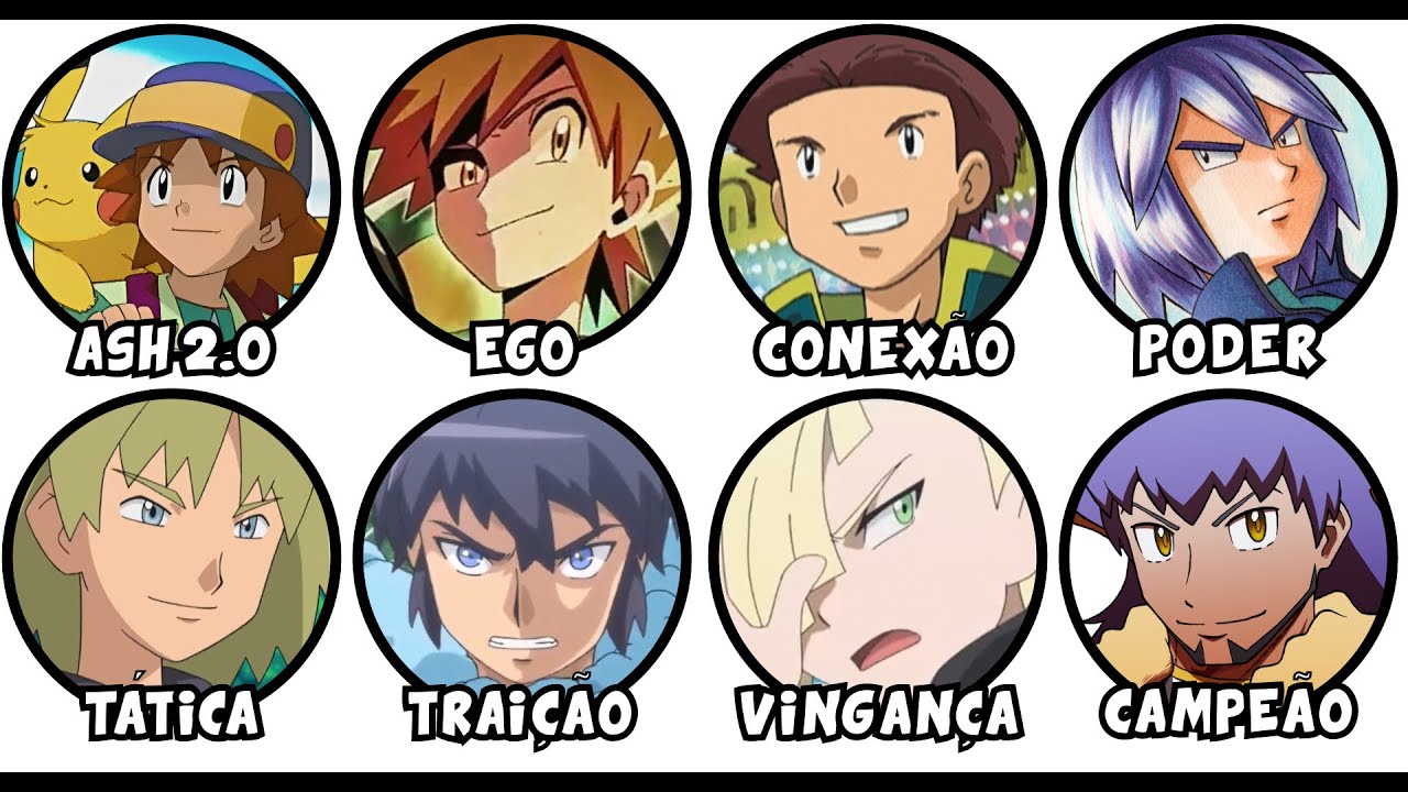 Todos os Rivais do Ash Explicados em 18 minutos!
