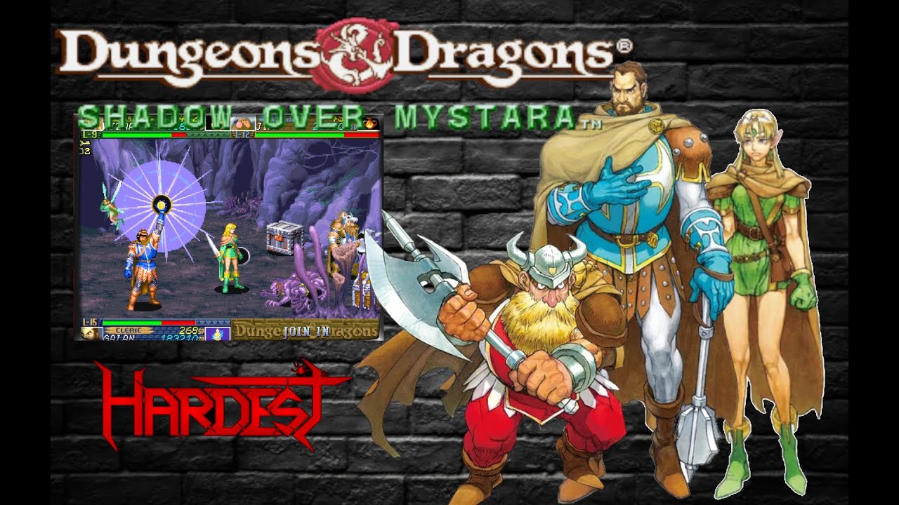 🕹👾 DUNGEONS & DRAGONS Shadow over Mystara 3 Players con Jim y Galán de Merendero 1cc lv 8 🕹👾