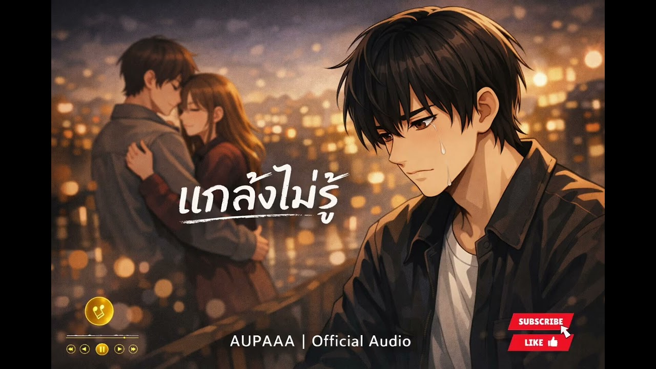 แกล้งไม่รู้ - AUPAAA (Official Audio) |เพลงเศร้า เพลงอกหัก เจ็บปวด