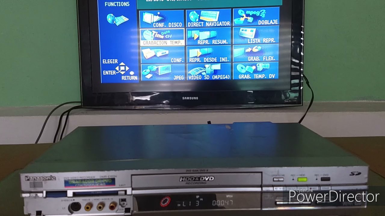 PANASONIC DVD RECORDER  DMR-E100H
