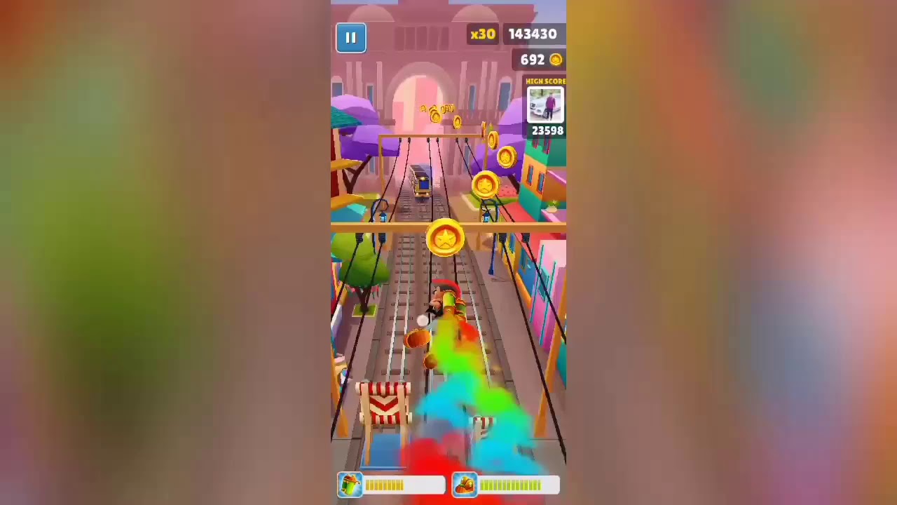300K Score In Subway Surfers