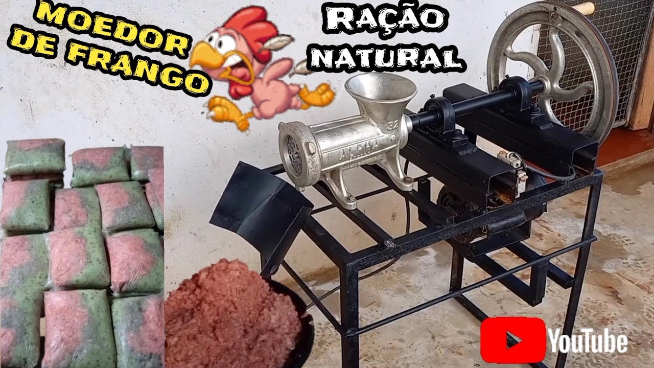 MOEDOR PARA ALIMENTAÇÃO NATURAL🤤