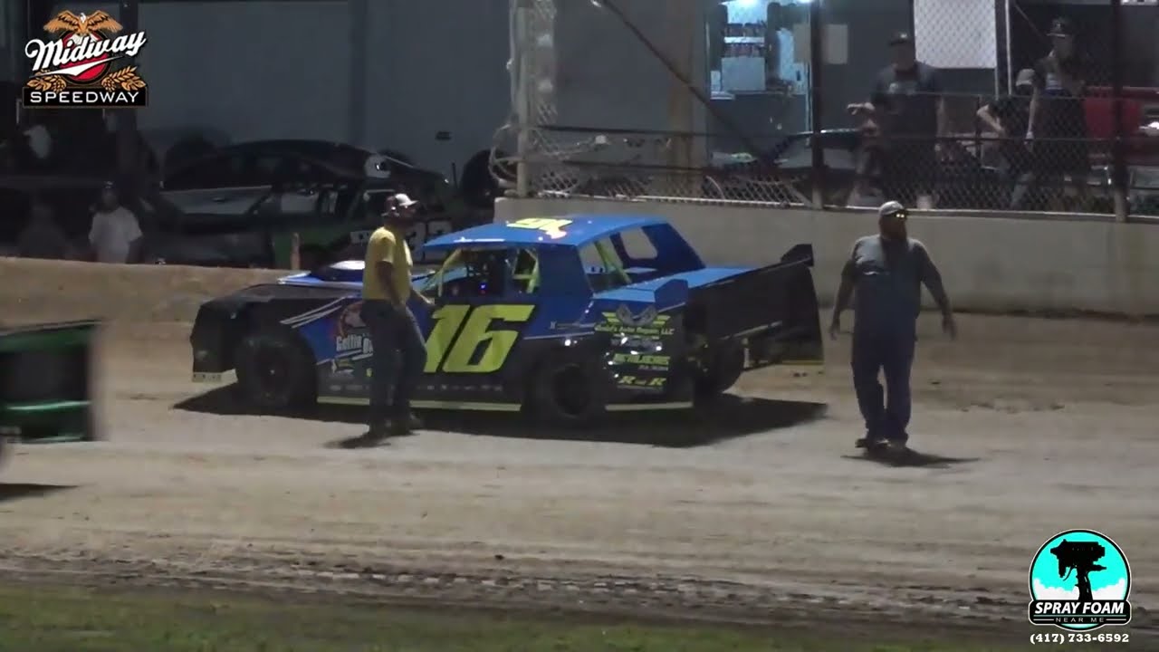 Feature Races - POWRi SUPER STOCKS $1,000 to WIN - Lebanon Midway Speedway   20 June 2025