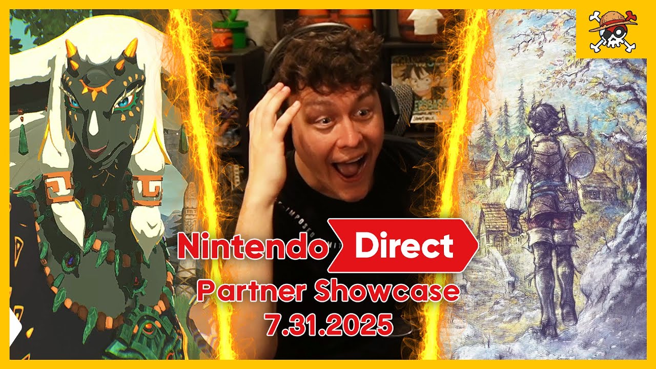 Nintendo Direct: Partner Showcase 7.31.2025 - RogersBase Reacts