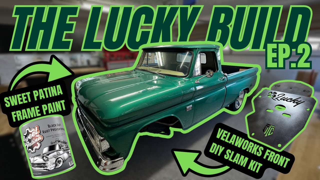 LUCKY EP.2 | Установка рамной краски Sweet Patina и набора Velaworks Front DIY Slam Kit!