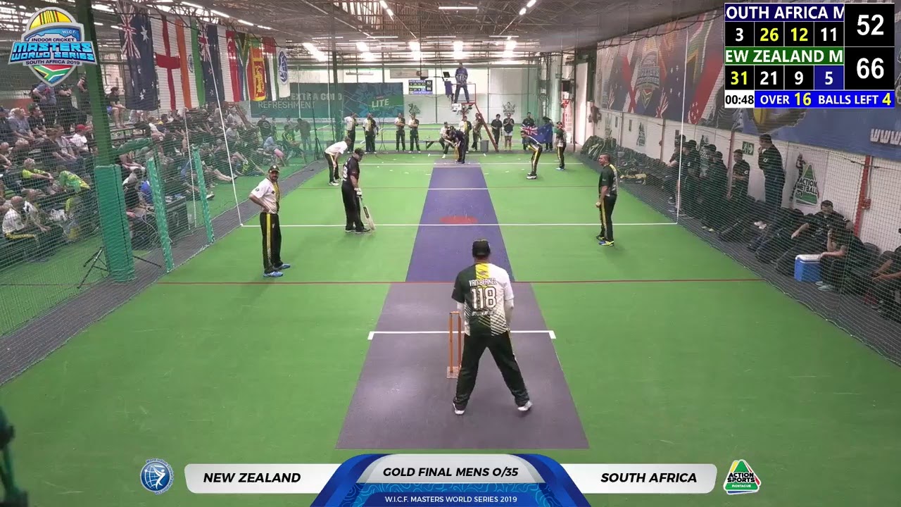 WICF 2019 Saturday 26 Oct 2019 GOLD FINAL M35 South Africa vs. New Zealand COURT 2