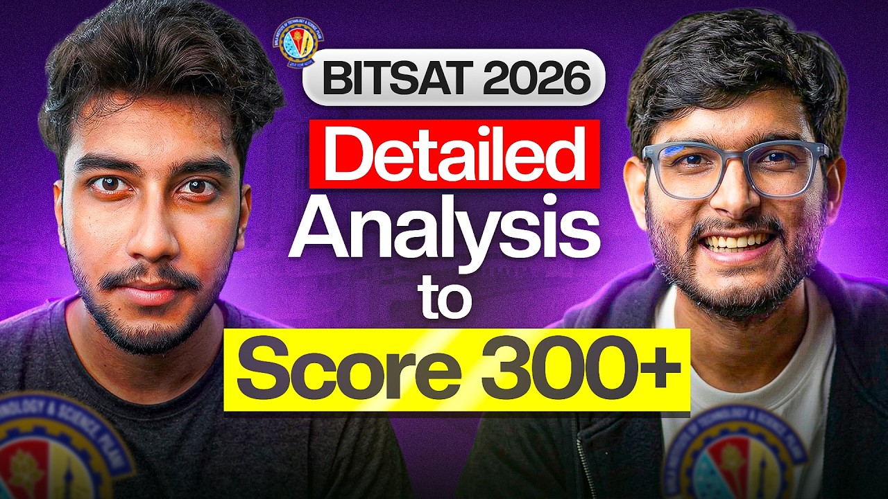 Most detailed analysis for BITSAT 2026 🔥 | Every single detail covered | Kunal Sir | Phodu Club