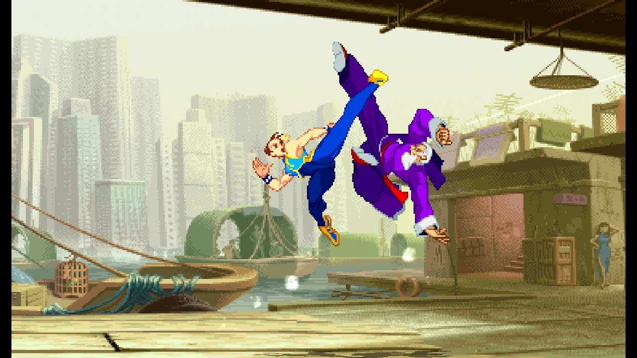 Street Fighter Zero 3 (PotS Style) - Chun-Li Vs. Gen