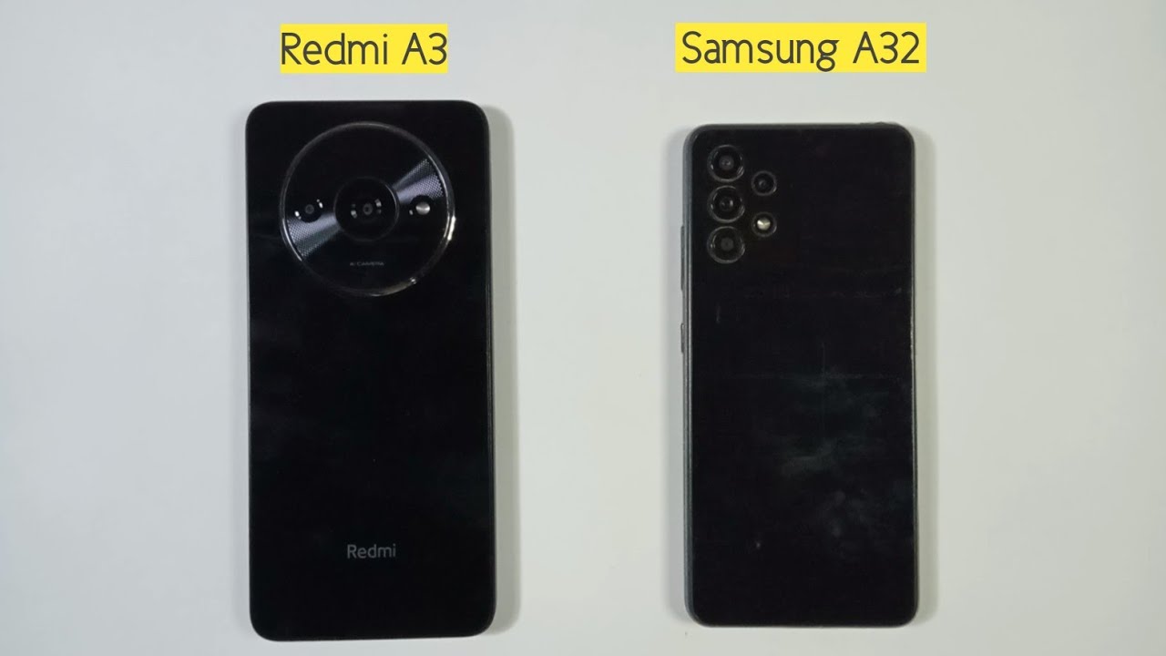Samsung A32 Vs Xiaomi Redmi A3 | Speed Test & Comparison