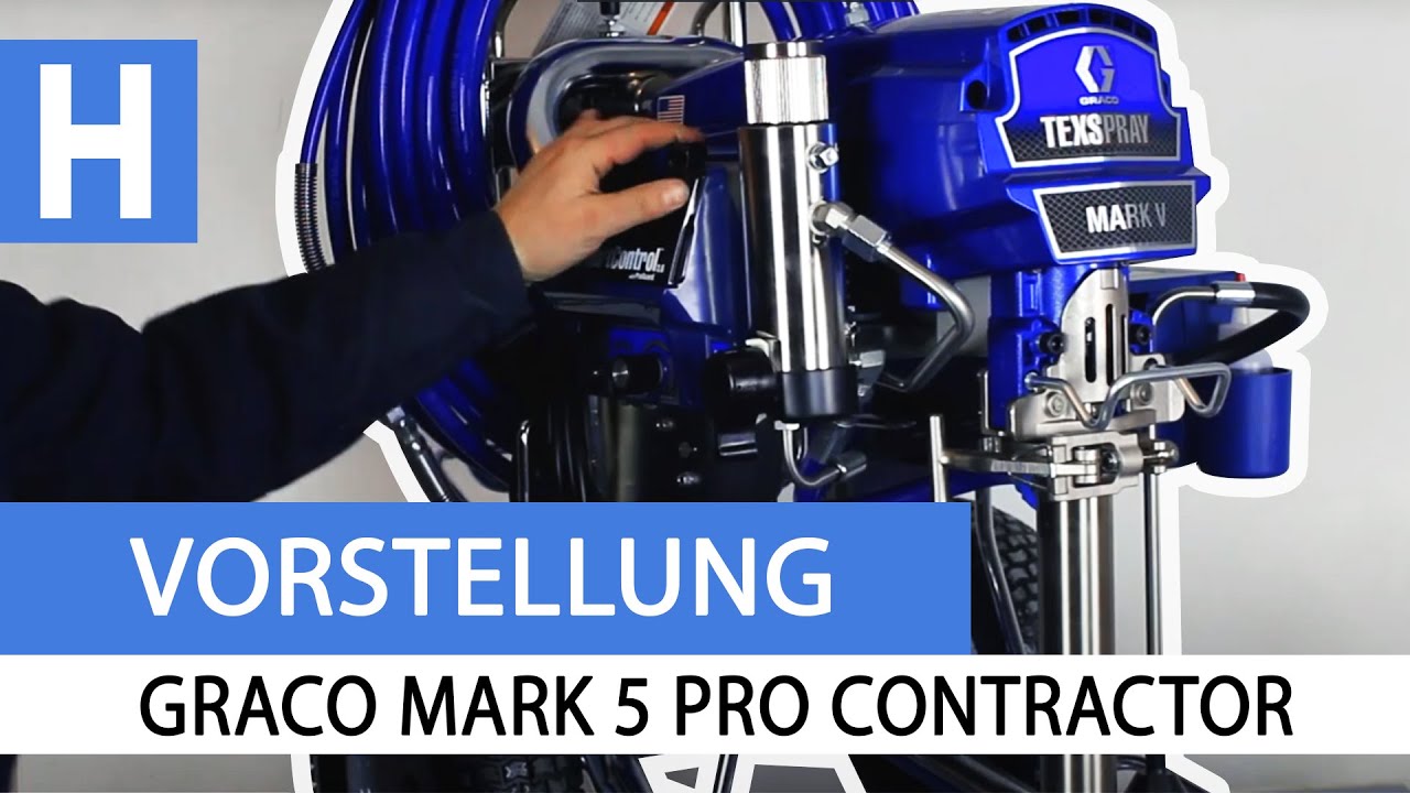 Graco Mark V ProContractor - Aufbau, Funktion, Reparatur (Mark 5 Vorstellung)