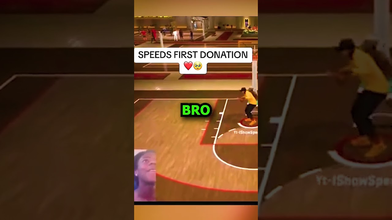 IShowSpeed's First Donation Ever!!!