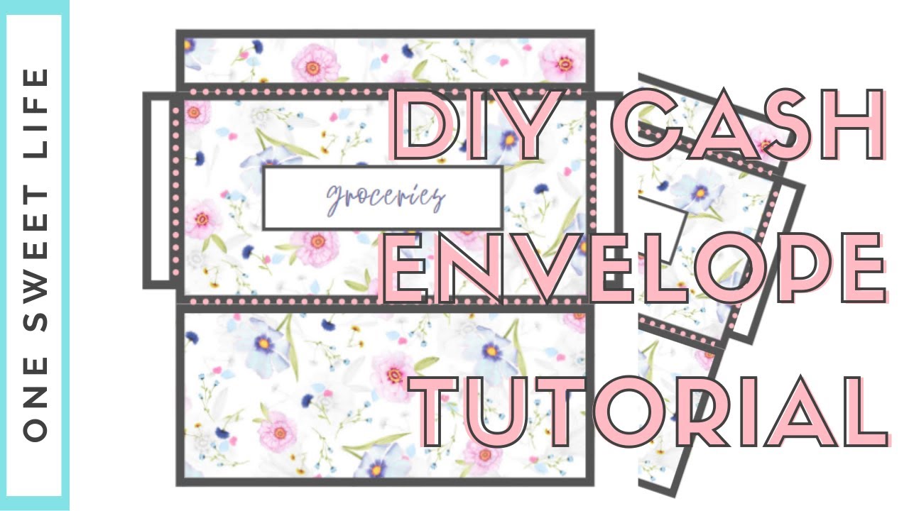 Create Cash Envelopes For Free Using Canva | Cash Envelope Tutorial