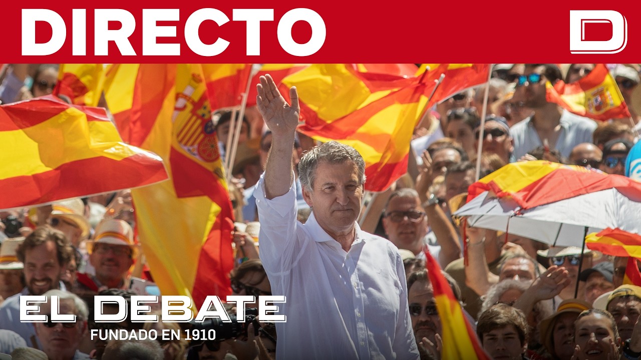 DIRECTO | Feijóo interviene en un mitin del PP en Burgo de Osma (Soria)