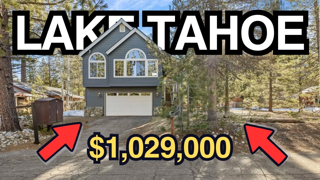 South Lake Tahoe Home Tour | Vaulted Ceilings, Spiral Staircase & Mountain Views