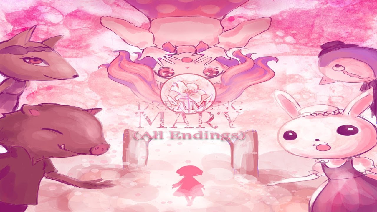 Dreaming Mary (All Endings) - Full Gameplay - No Commentary