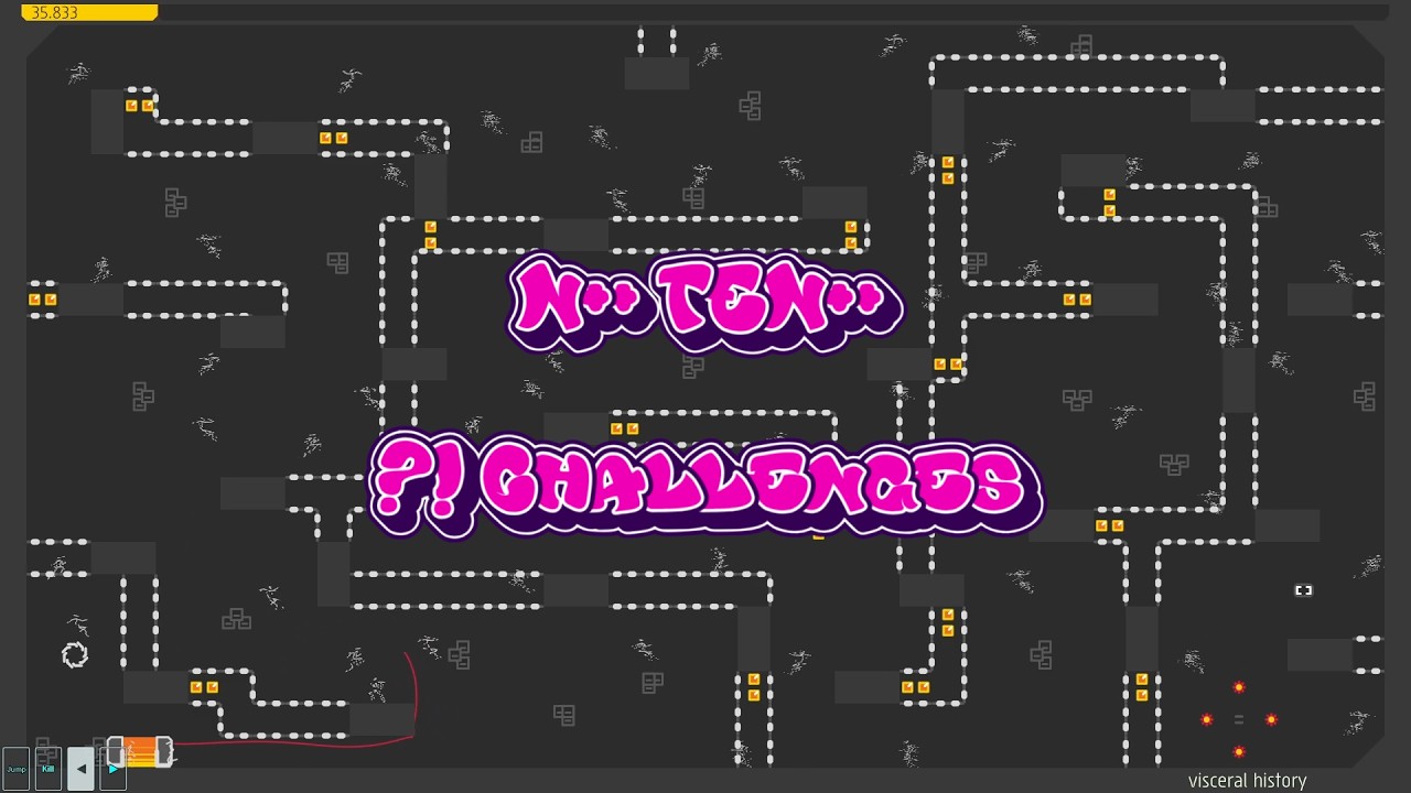 N++ - ?! Tab - All gold and challenges
