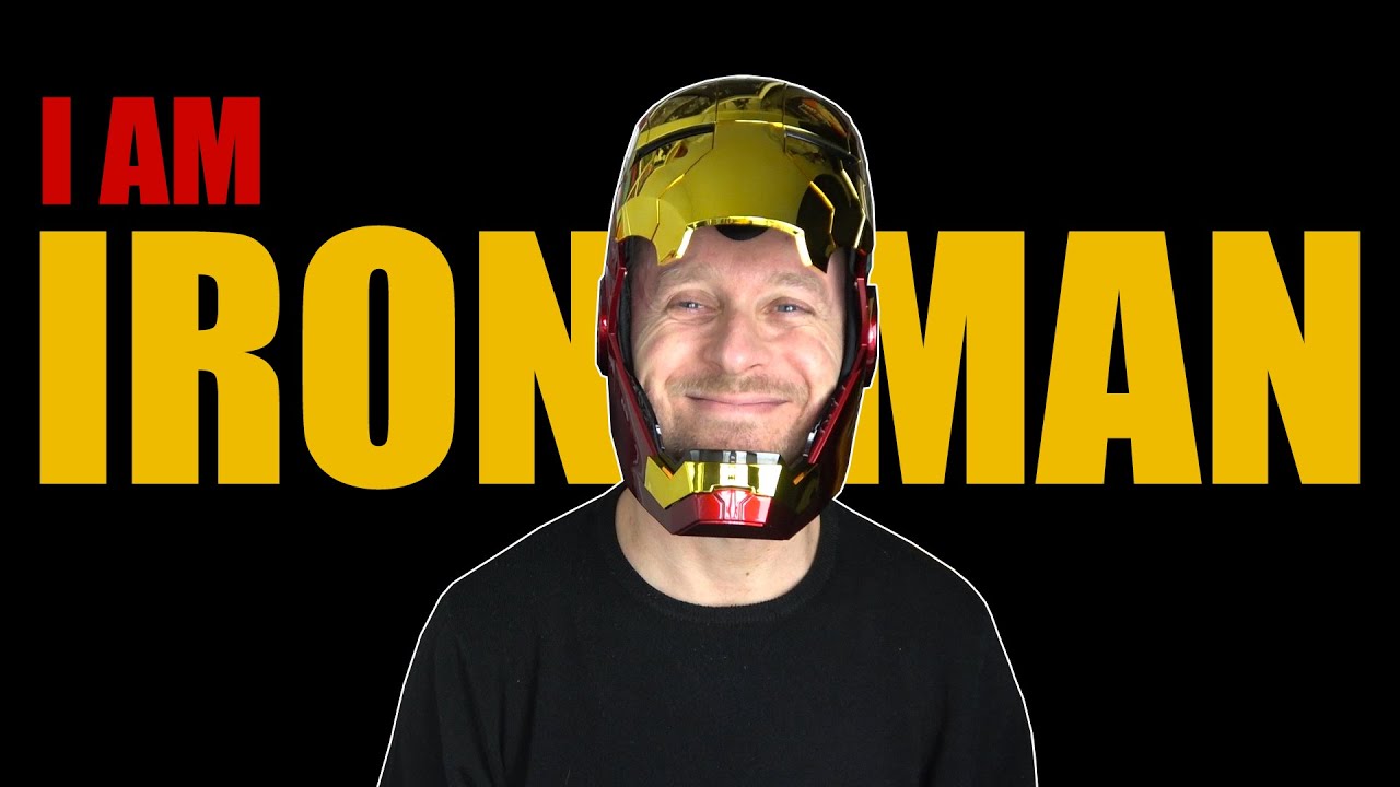 Ep855 Autoking IRON MAN Mark V 1:1 Electronic Helmet REVIEW