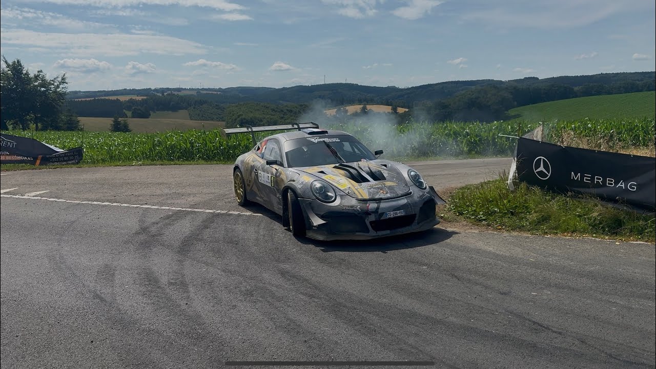 Rallye Luxemburg 2025 / Rallye Lëtzebuerg / Rallye Luxembourg 2025 Drift Action Overtake