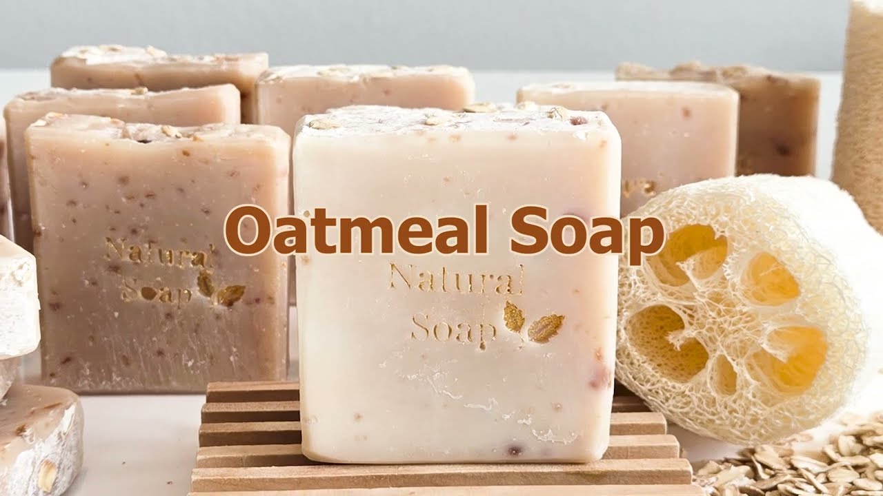 DIY: Oatmeal Soap (Recipe & Tips included), Cold Process Handmade Soap
