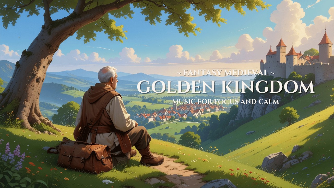 Medieval Fantasy Music for Focus, Study & Relaxation | Golden Kingdom 🏰