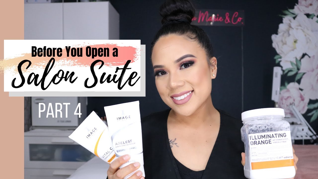 BEFORE YOU OPEN A SALON SUITE | PART 4 | MY BACK BAR PRODUCTS | PRICING AND TREATMENTS