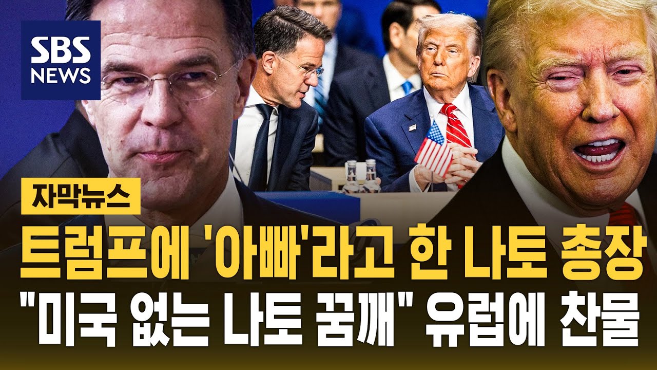 트럼프한테 '아빠'라고 한 나토 총장&hellip;