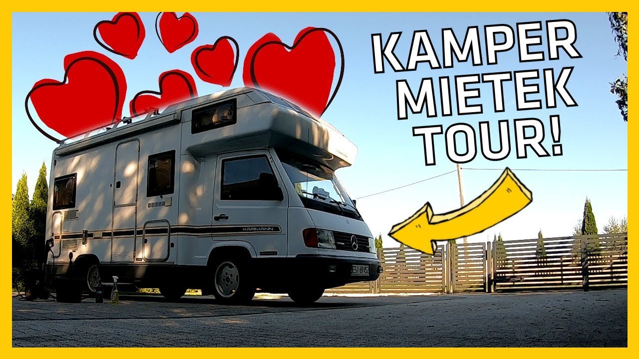 KAMPER MERCEDES MB100 KARMANN! JAK WYGLĄDA?